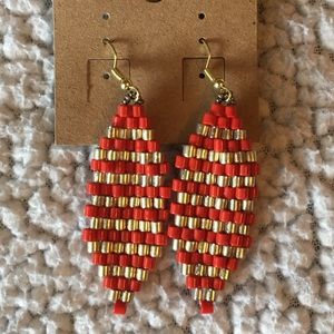 Vibrant Beaded Earrings